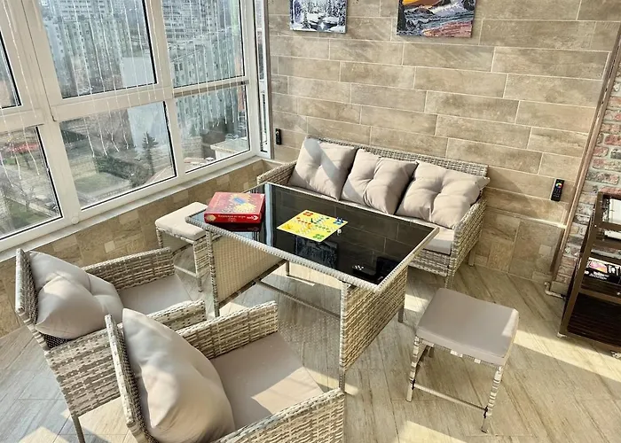 Seasky Smarthome-penthouse With Private Parking Апартаменты Бургас