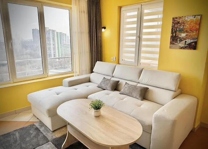 Апартаменты Seasky Smarthome-penthouse With Private Parking Бургас
