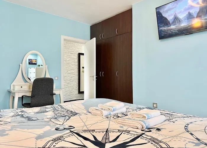 Seasky Smarthome-penthouse With Private Parking Апартаменты Бургас